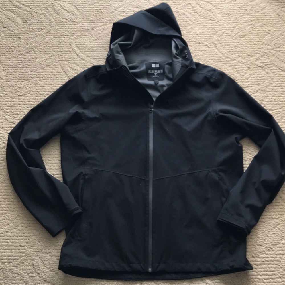 Blocktech windbreaker jacket.
